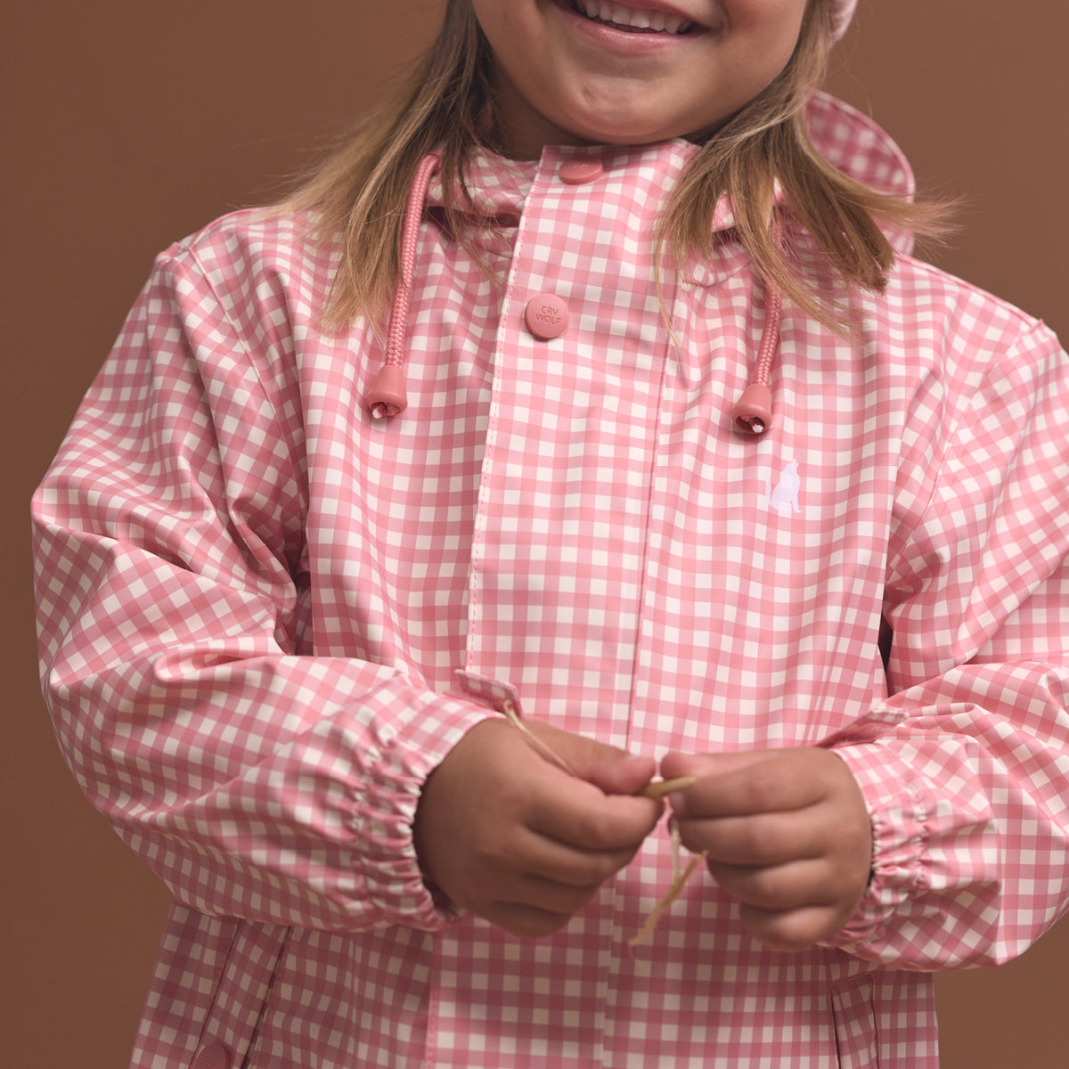 Crywolf Play Jacket Rose Gingham