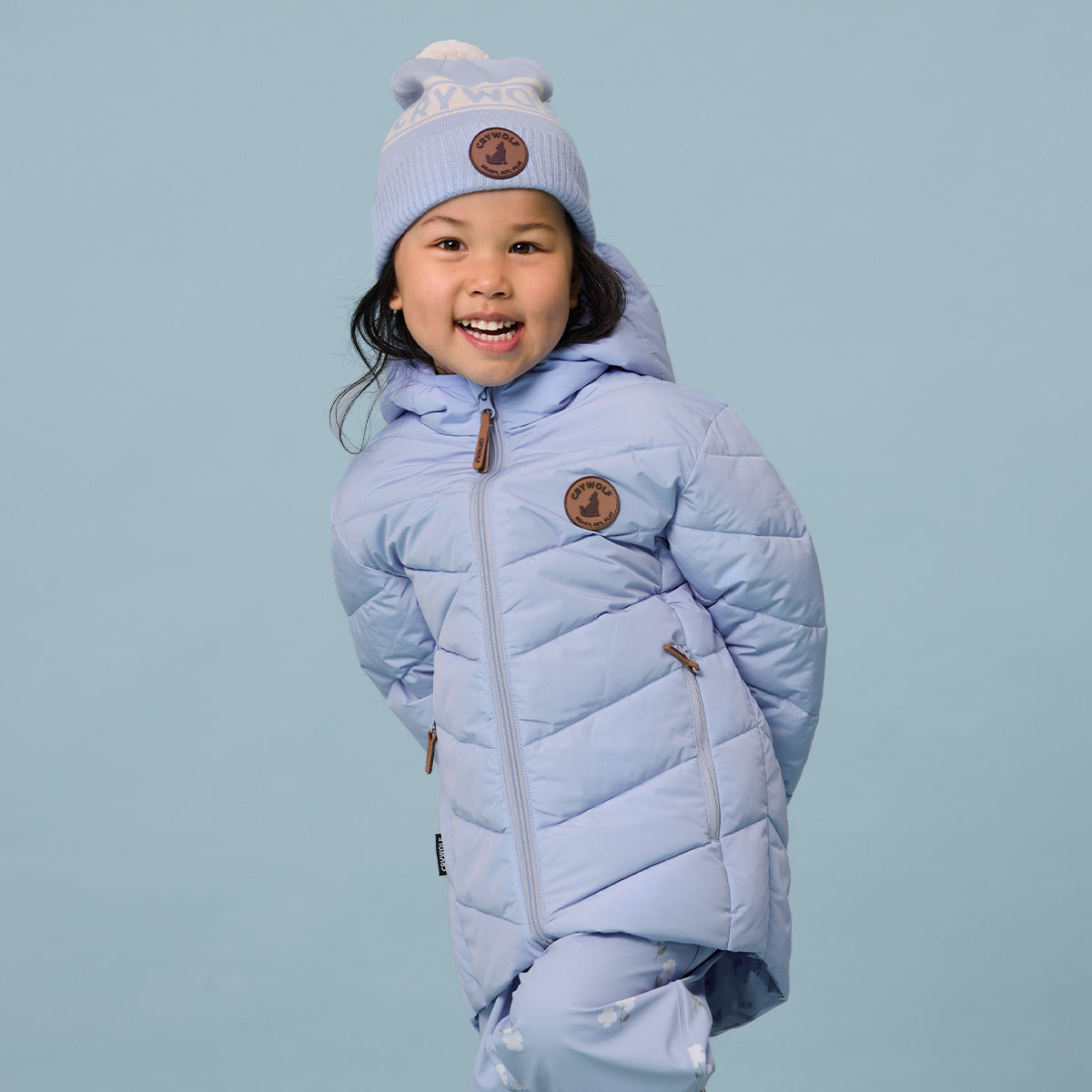 Crywolf Eco Puffer Periwinkle