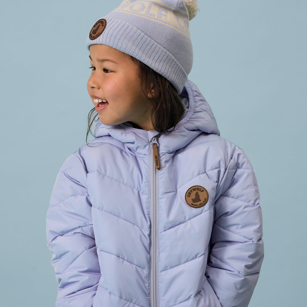 Crywolf Eco Puffer Periwinkle