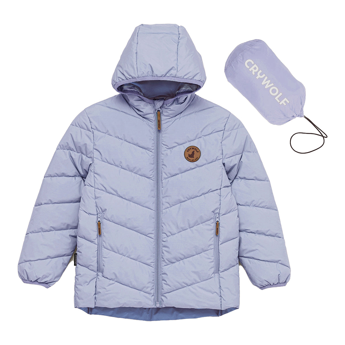 Crywolf Eco Puffer Periwinkle