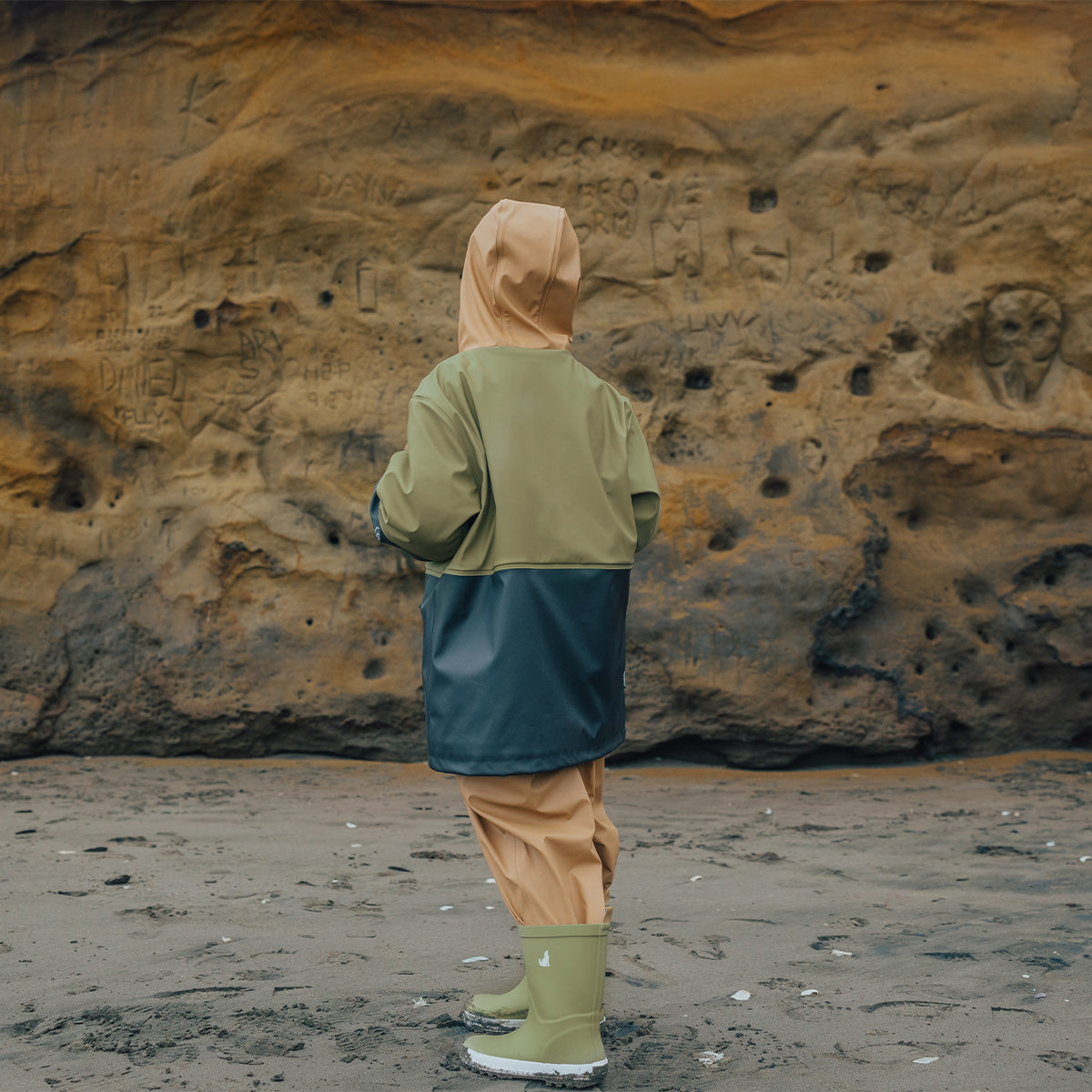 Crywolf Explorer Jacket Fern Colourblock