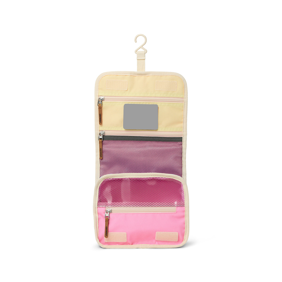 Crywolf Hanging Toiletry Bag Pop Colourblock