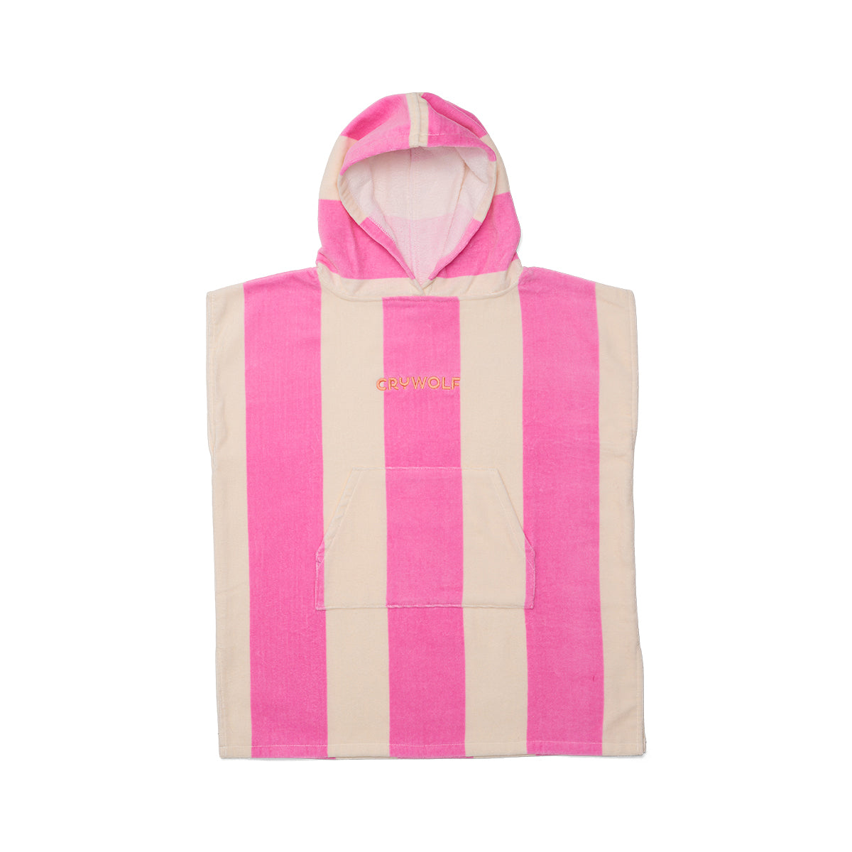 Crywolf Hooded Towel Candy Stripe