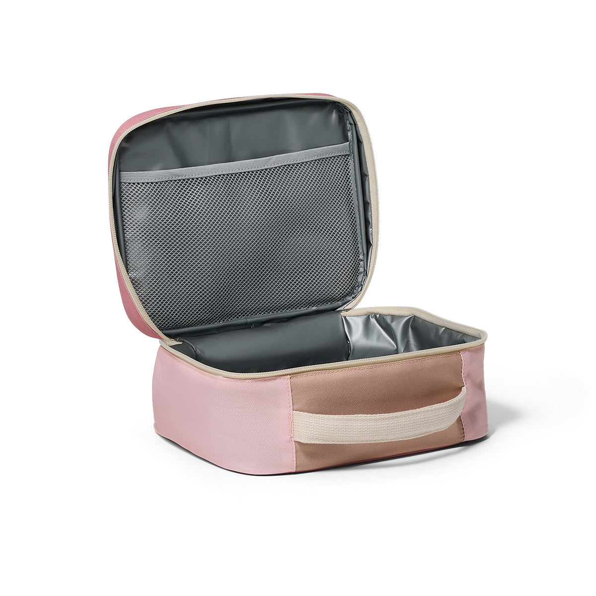 Crywolf Everyday Lunch Bag Blush Colourblock