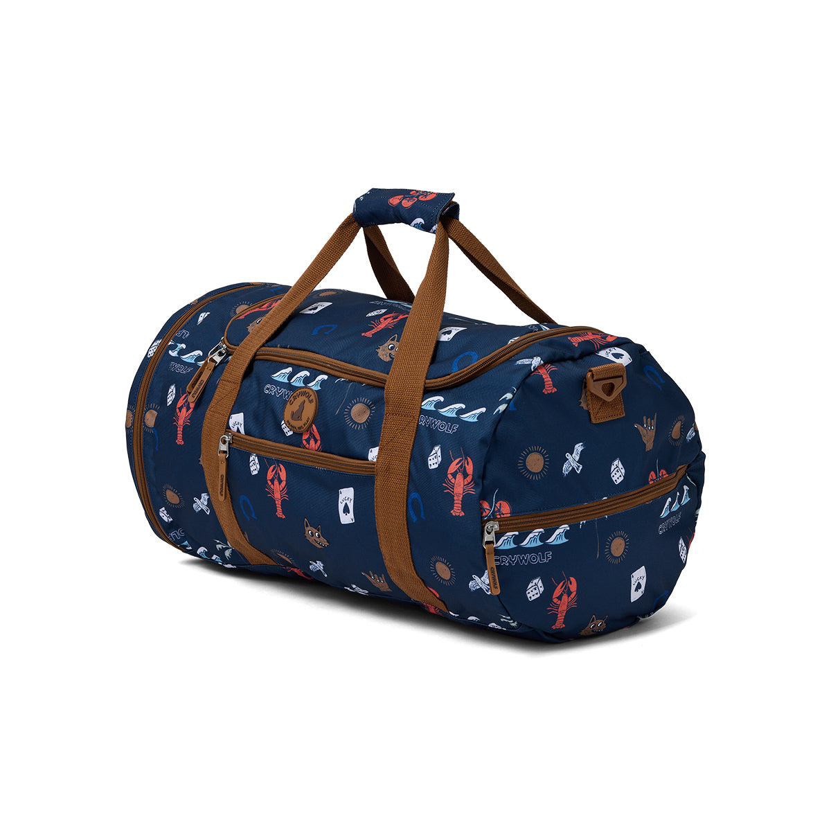 Crywolf Packable Duffel Bag Lucky Days