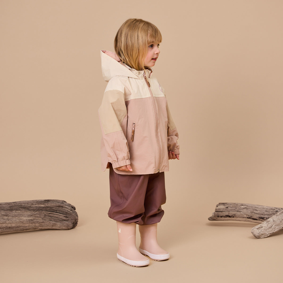 Crywolf Packable Jacket Blush