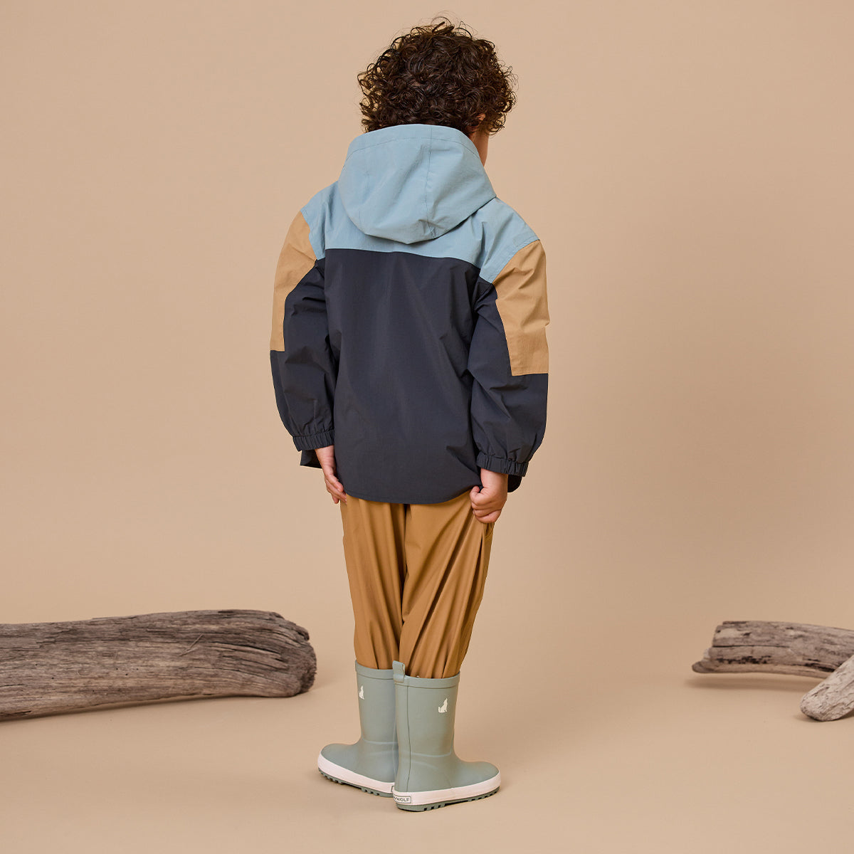 Crywolf Packable Jacket Indigo