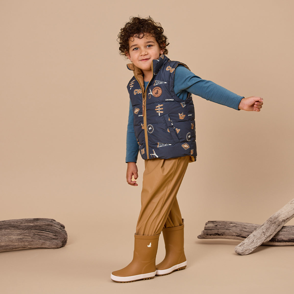 Crywolf Reversible Vest Choose Your Adventure