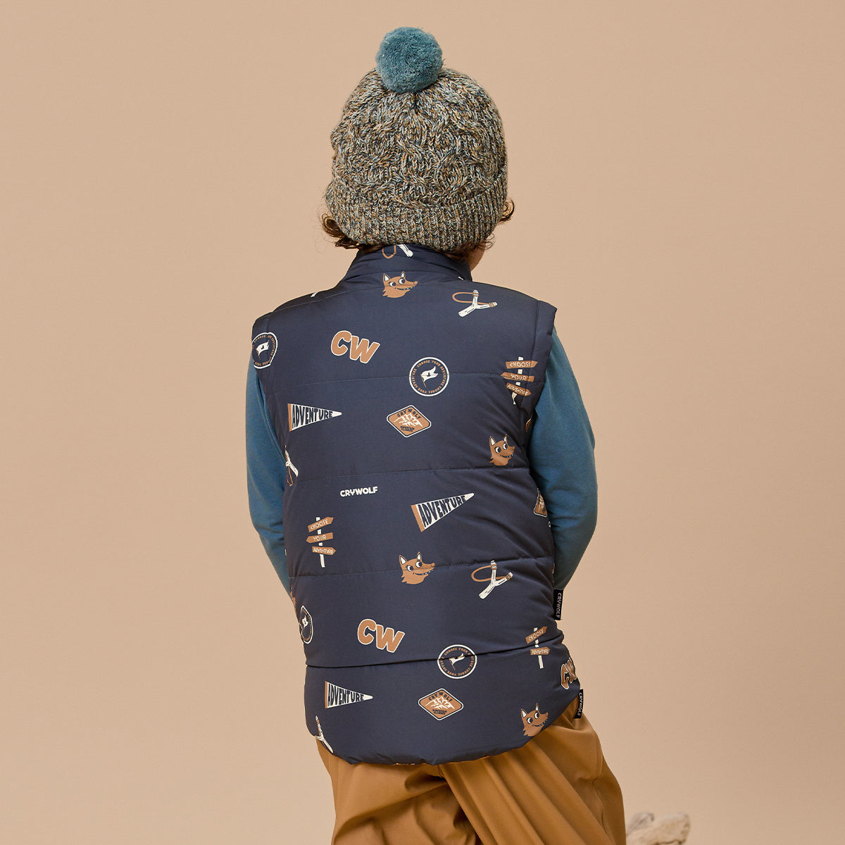 Crywolf Reversible Vest Choose Your Adventure