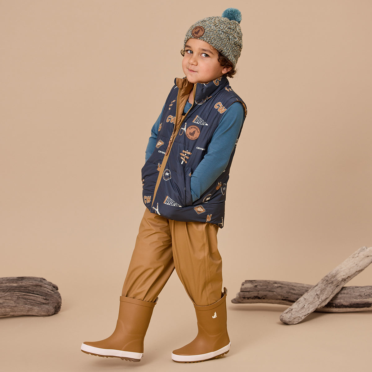 Crywolf Reversible Vest Choose Your Adventure