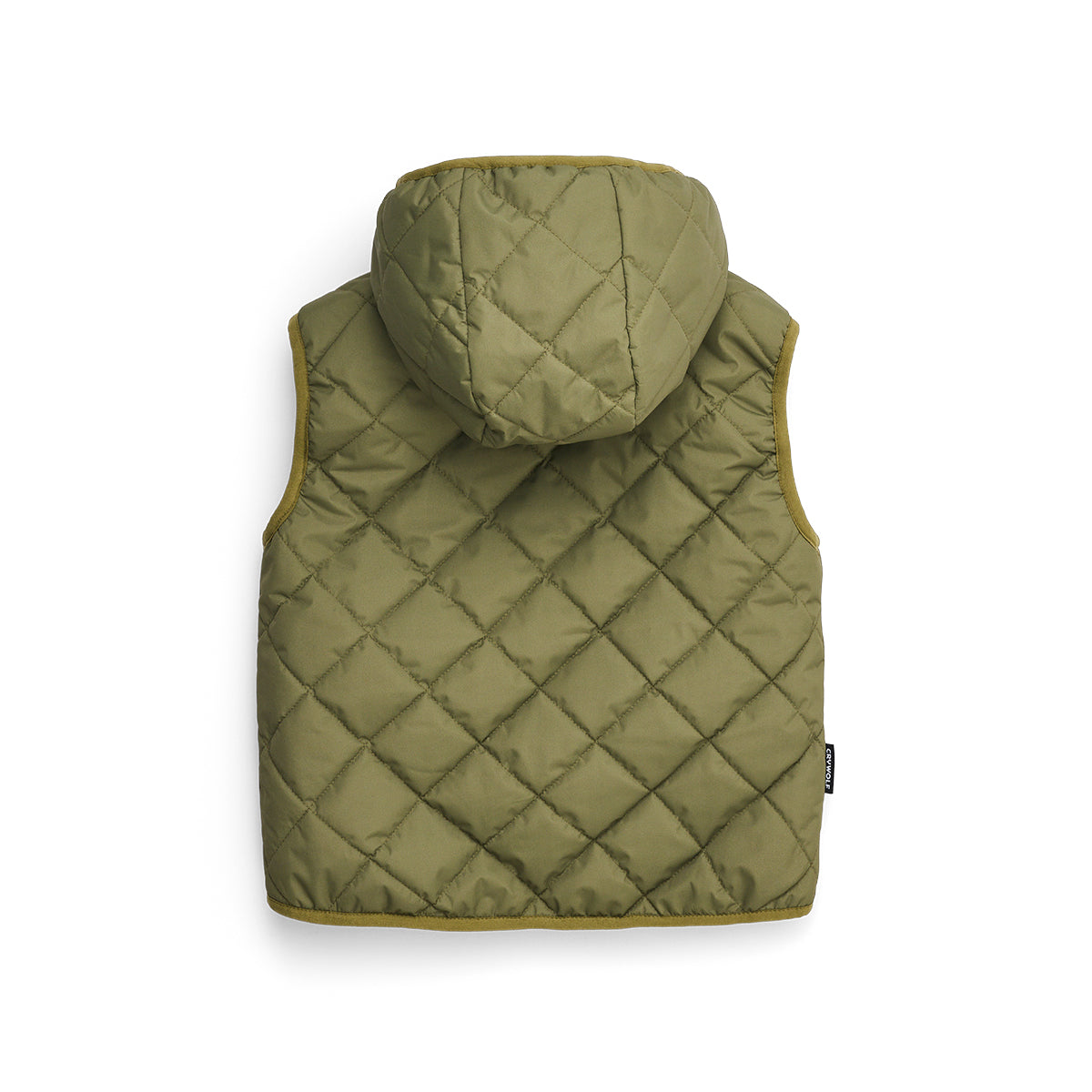 Crywolf Reversible Yeti Vest Fern | Black