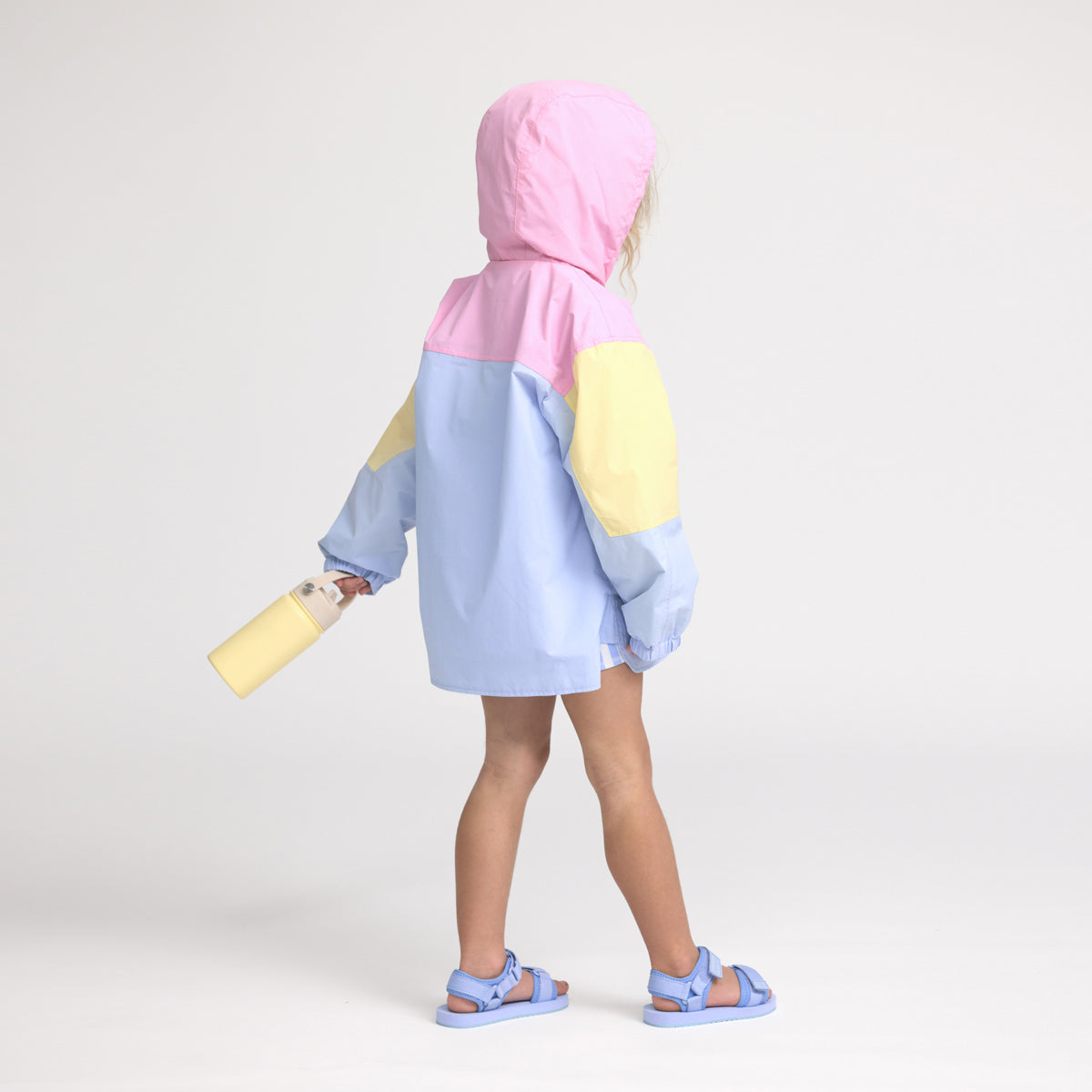 Crywolf Packable Jacket Pop Colourblock
