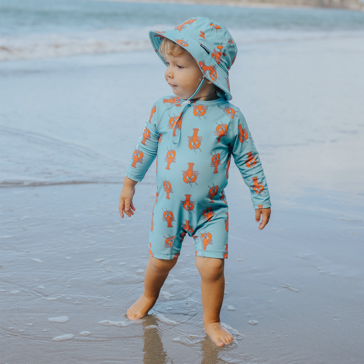 Crywolf Baby Rash Suit Little Lobsters