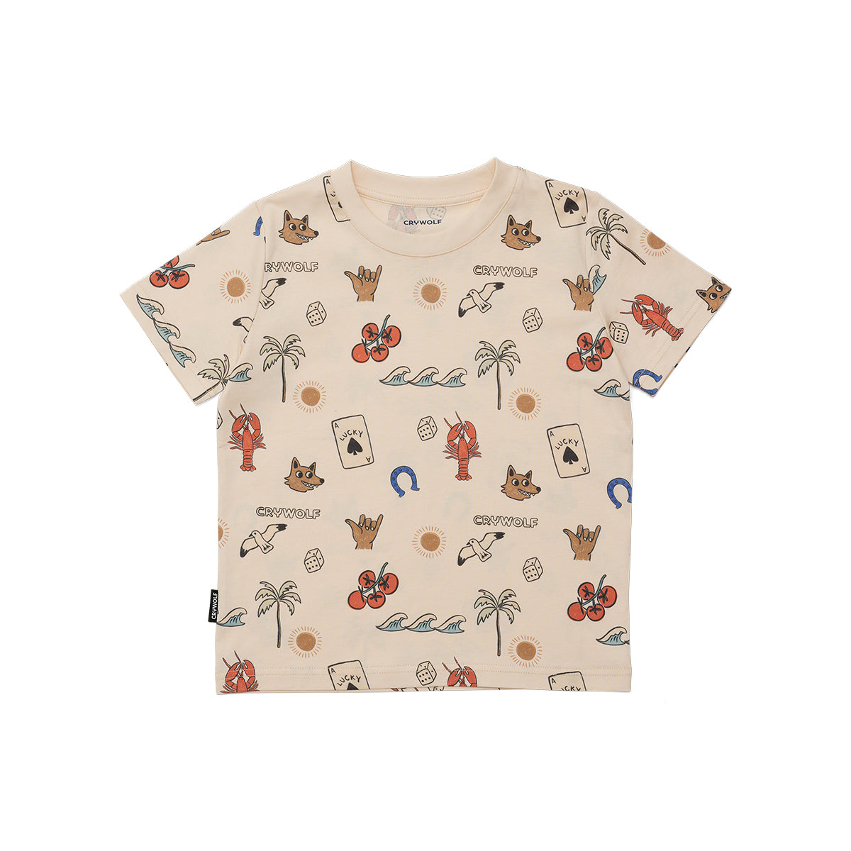 Crywolf Sun Smart T-Shirt Lucky Tee