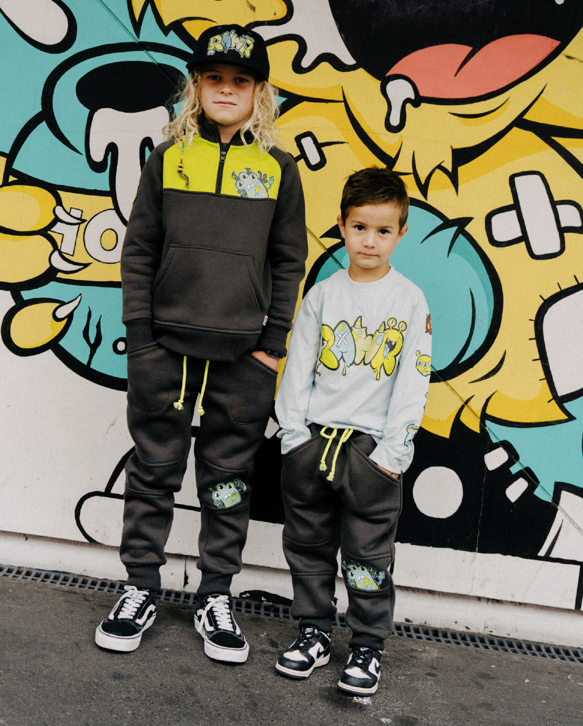 Band of Boys Charcoal Monster Track Pants