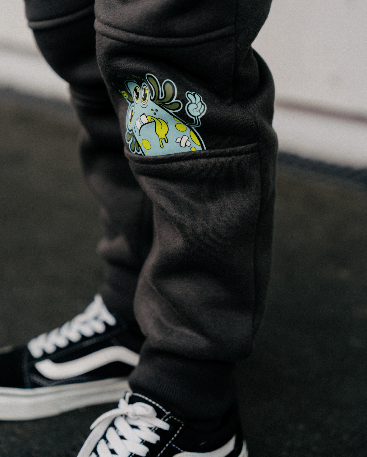 Band of Boys Charcoal Monster Track Pants