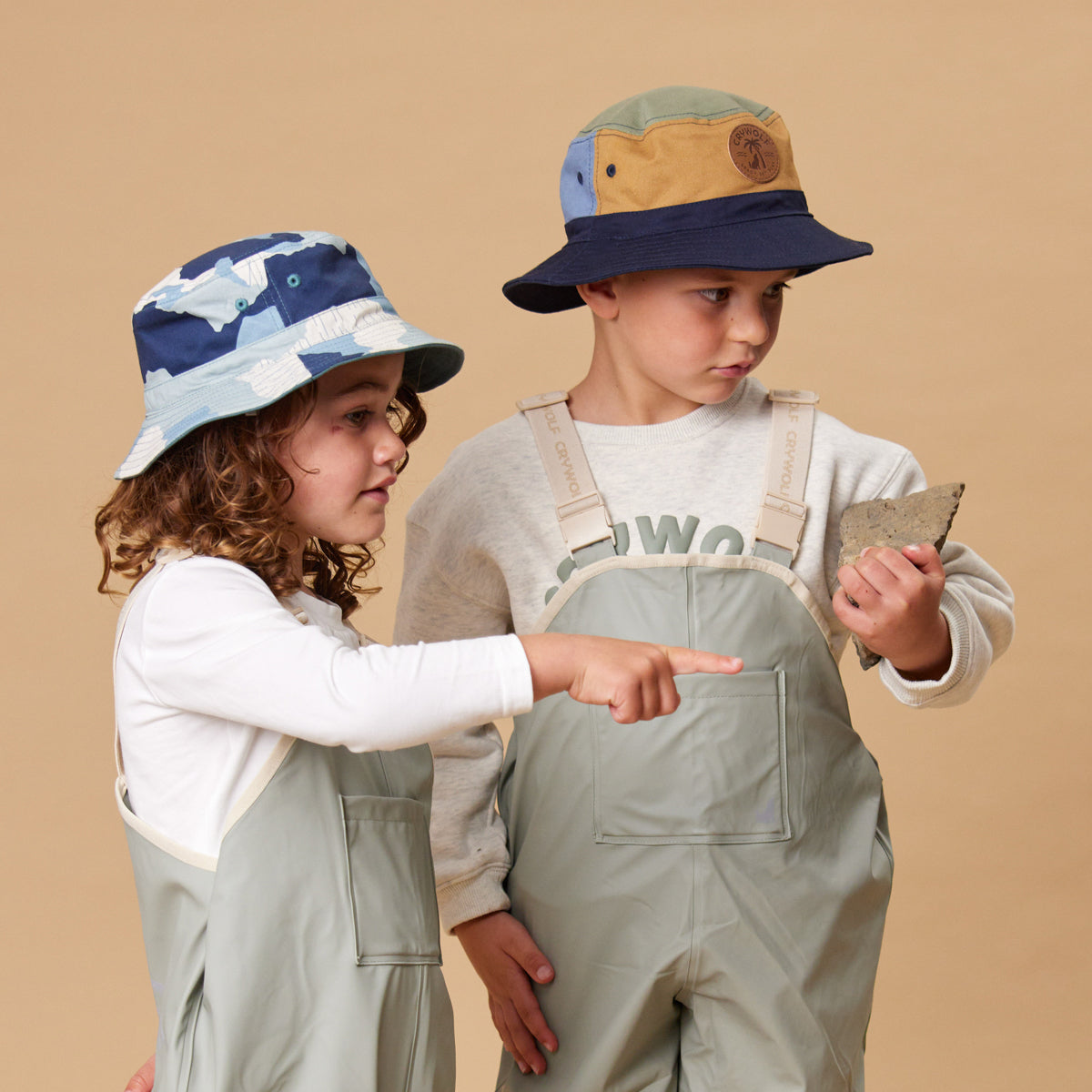 Crywolf Reversible Bucket Hat Mountain Road