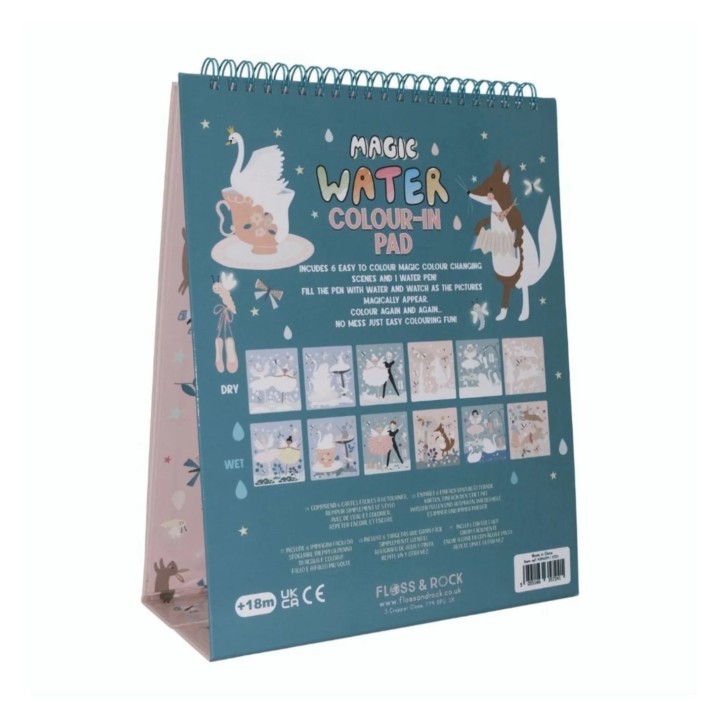 Floss & Rock Magic Colour Changing Watercard Easel and Pen | Enchanted