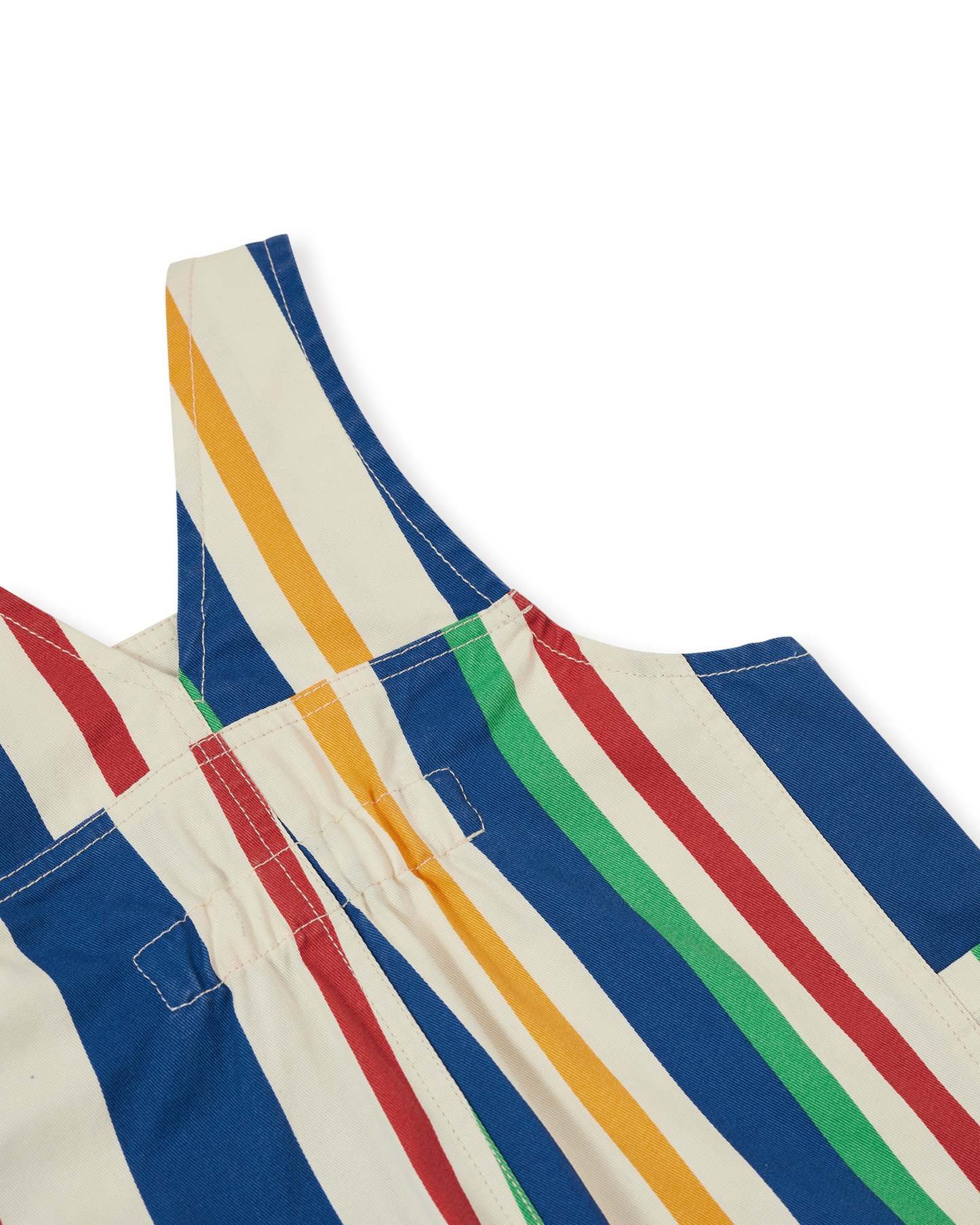 Goldie + Ace 90'S Bold Stripe James Denim Pocket Overalls