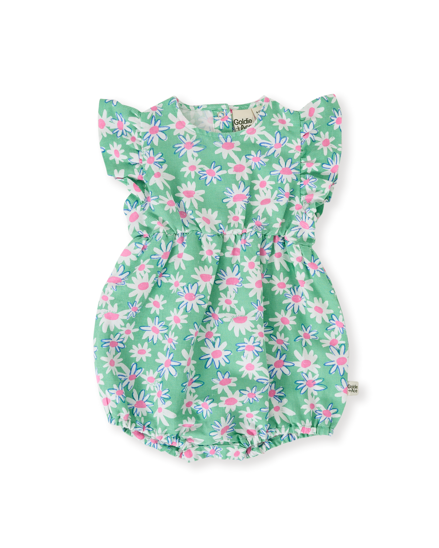 Goldie + Ace Daisy Patch Lani Romper