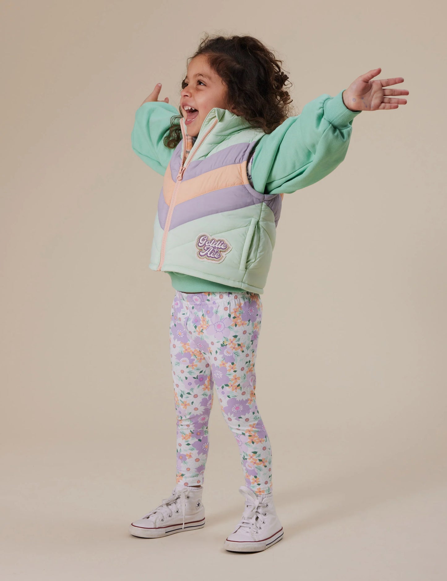 Goldie + Ace Flora Terry Sweatpants