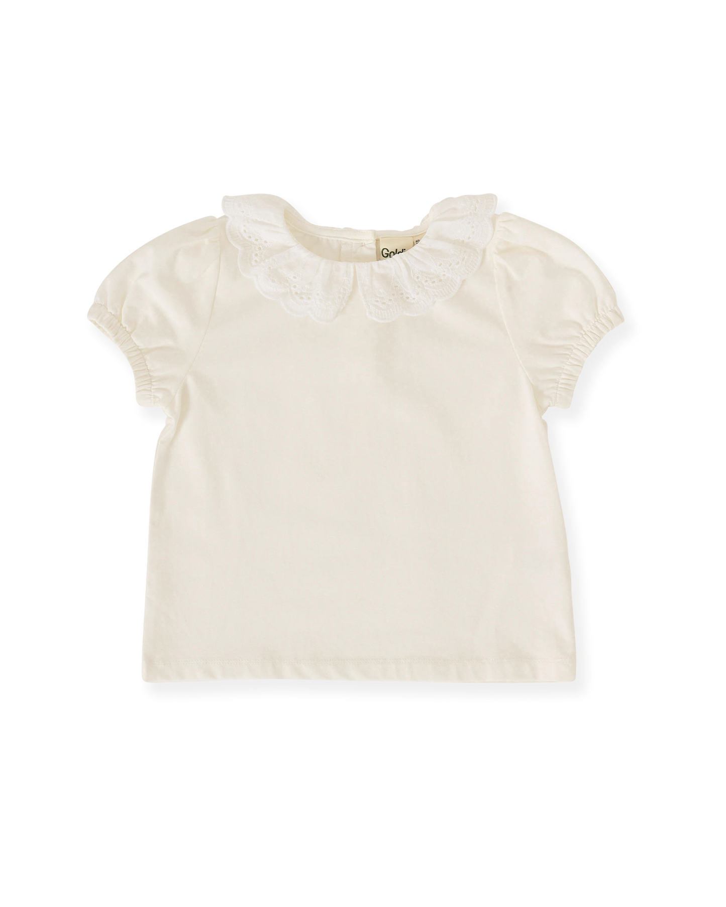 Goldie + Ace Laura Puff Sleeve Collar Top