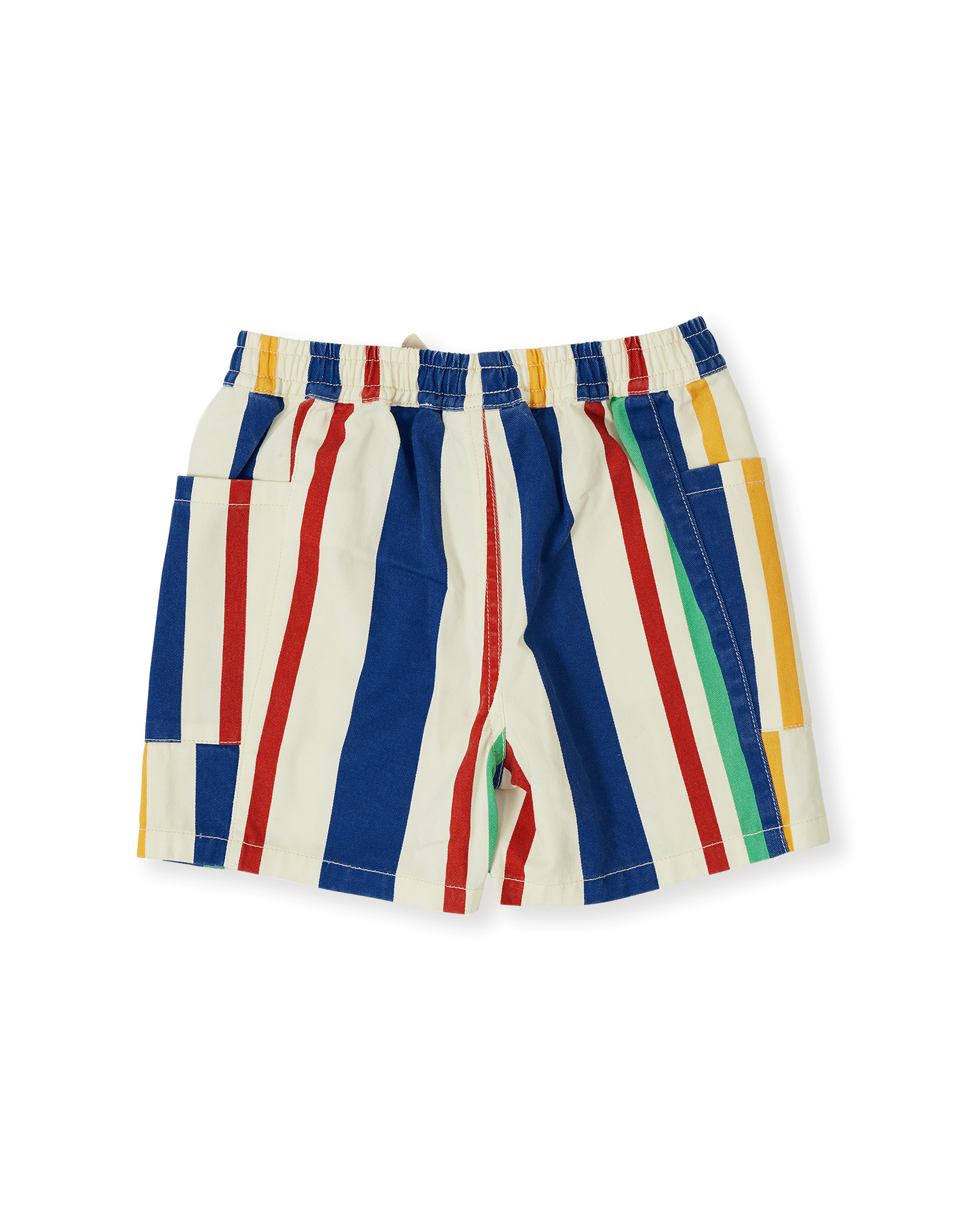Goldie + Ace 90'S Bold Stripe Noah Denim Pocket Shorts