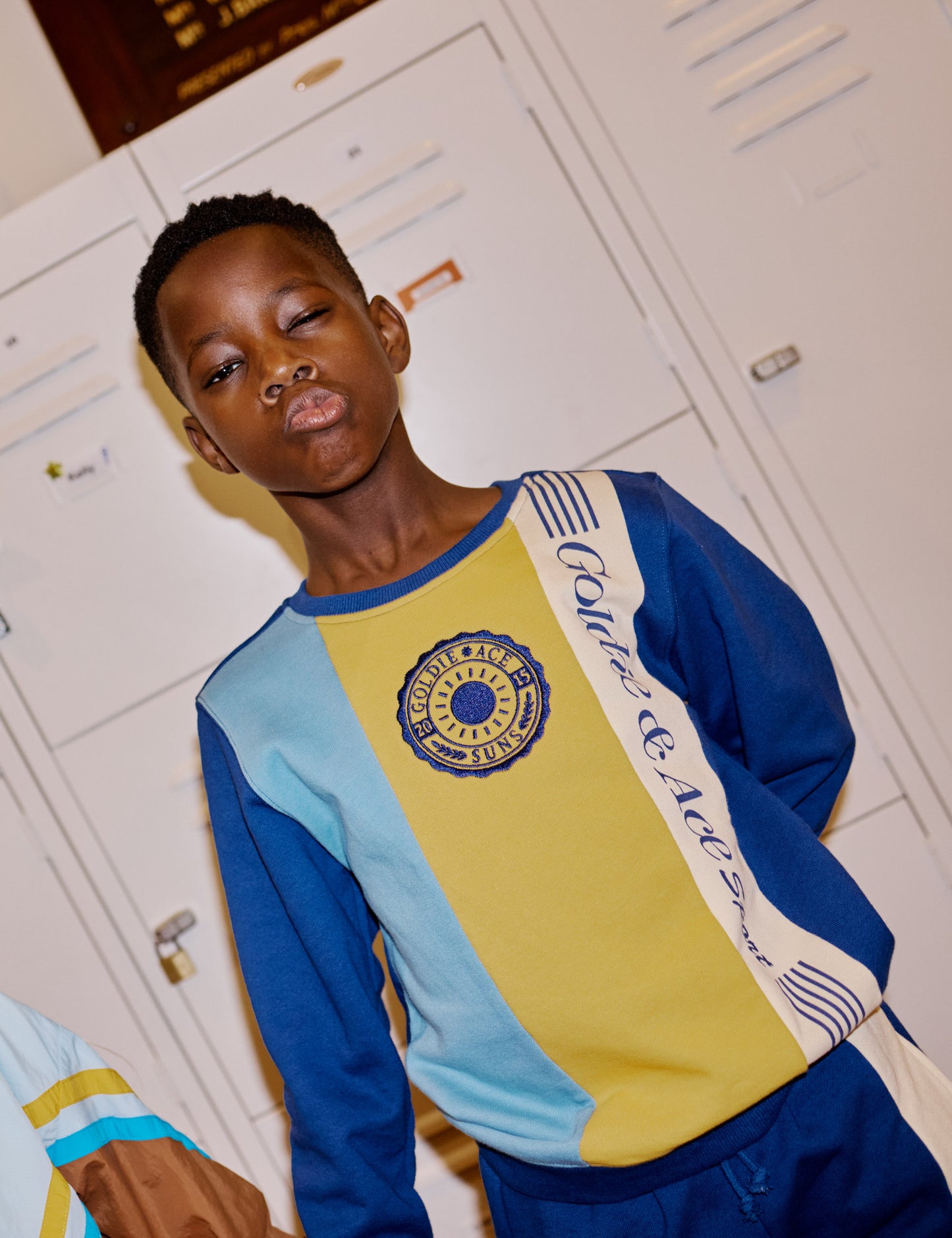 Goldie + Ace Goldie Sports Day Terry Sweater