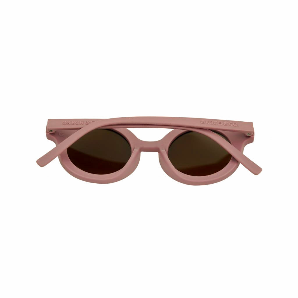 Grech & Co Original Round TAC Polarised Baby | Child Blush Heather Rose