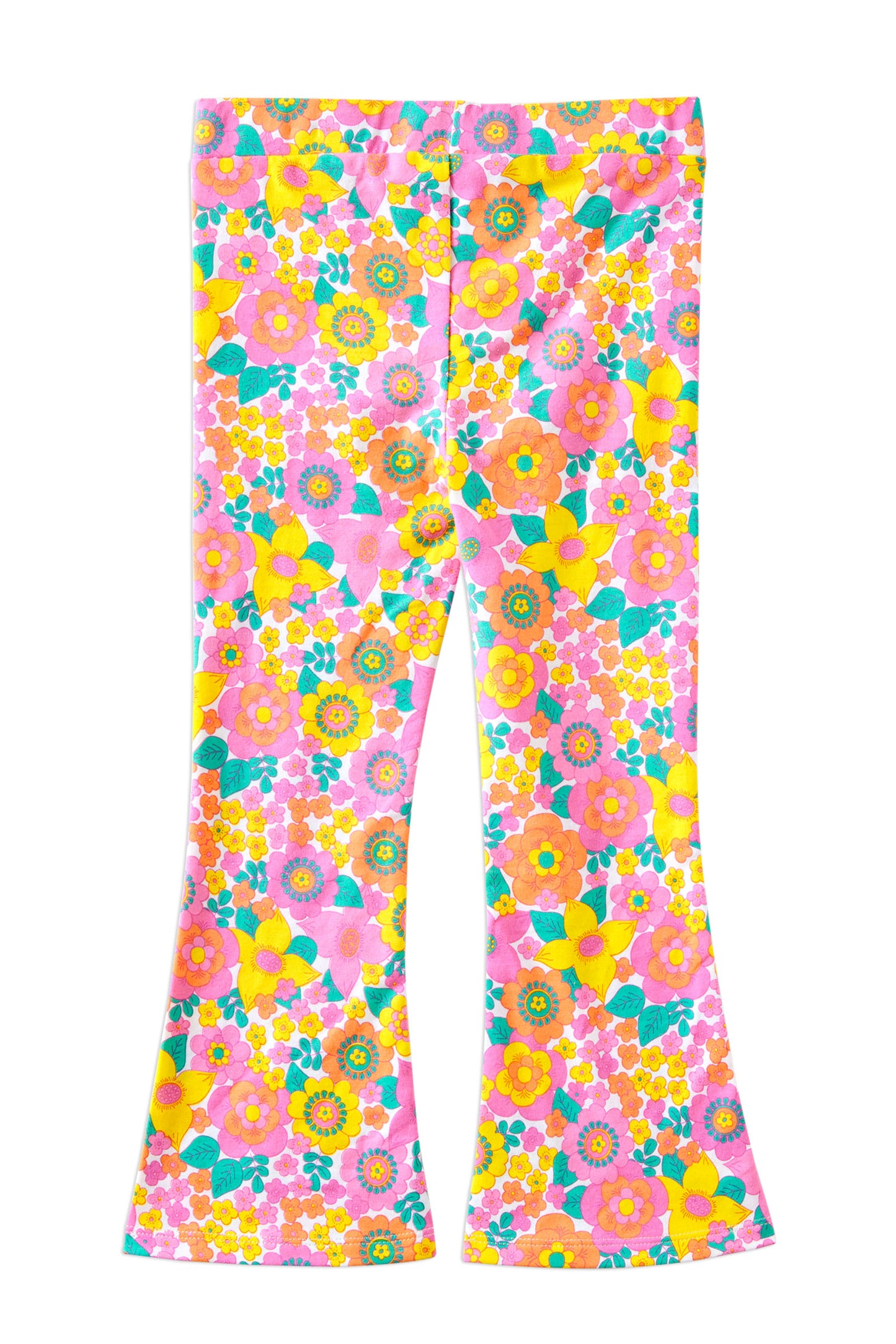 Milky Groovy Garden Flared Legging