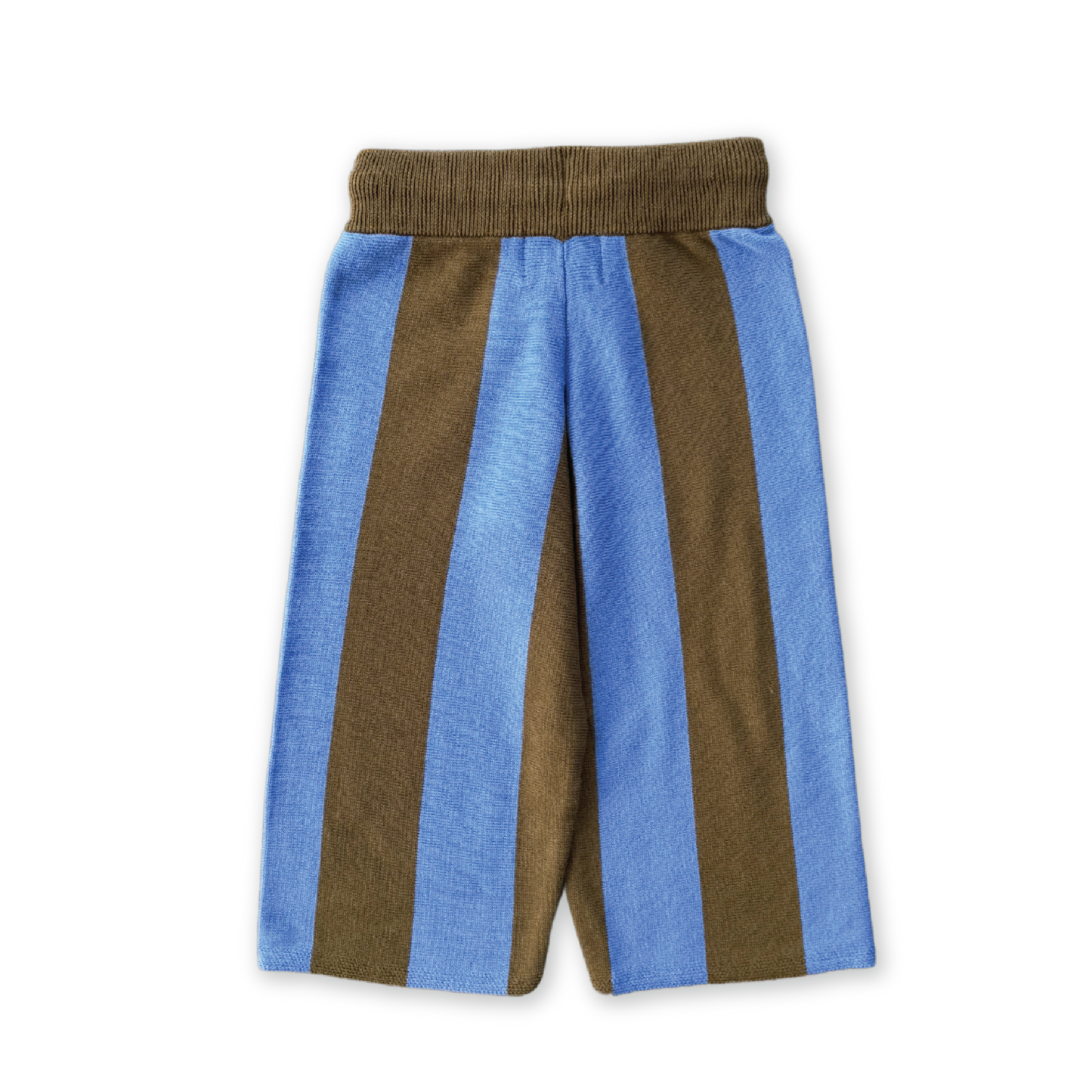 Grown Striped Knit Pant Coffee