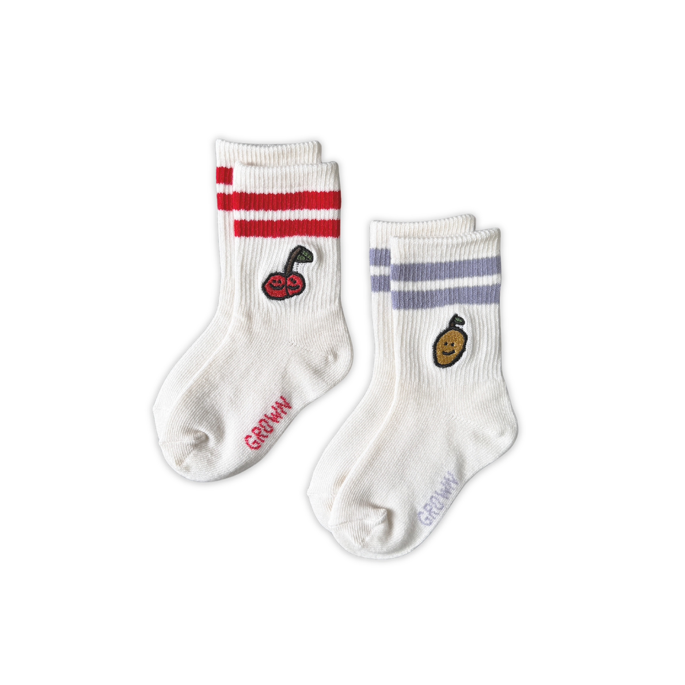 Grown Fruit Salad Cotton Socks 2pack