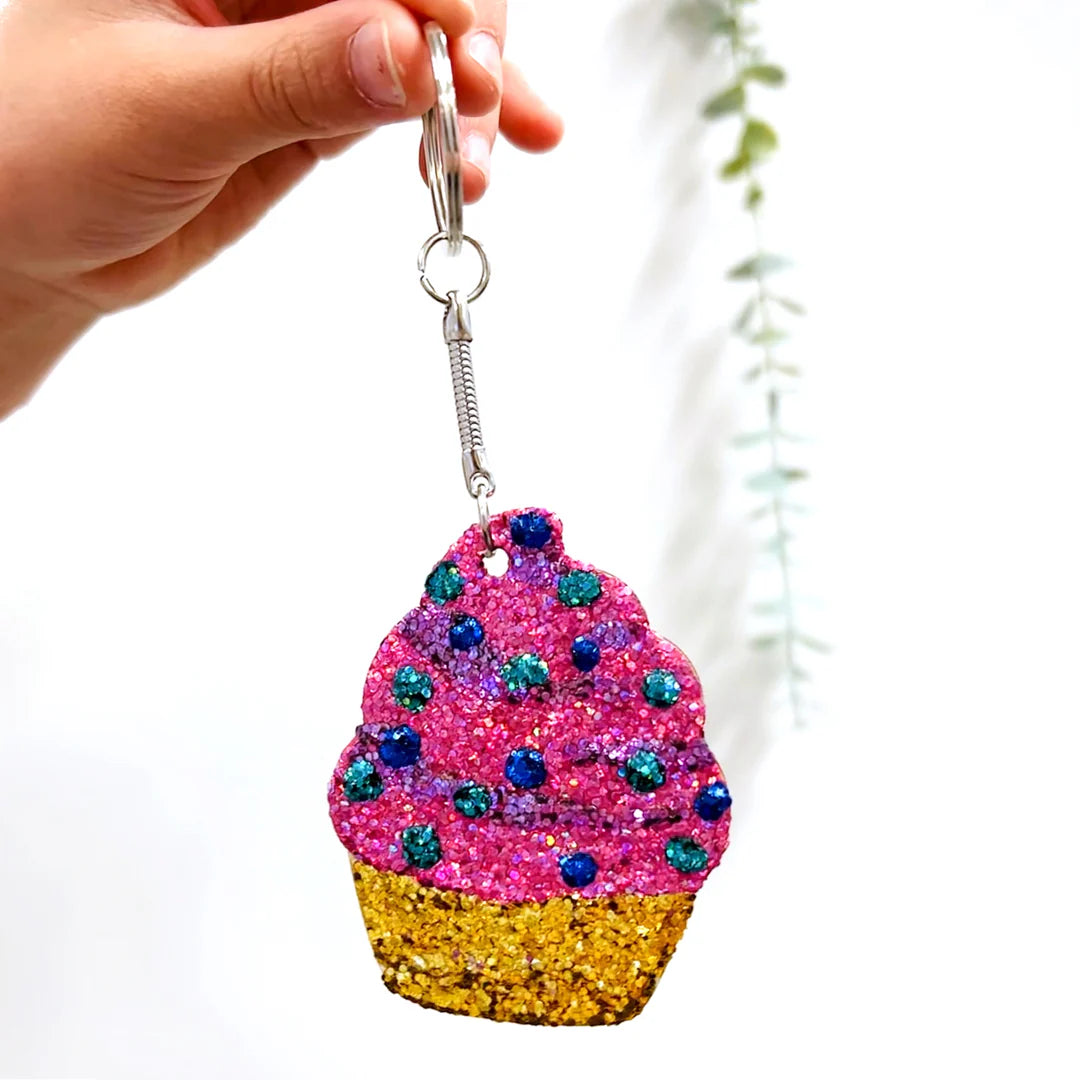 Tiger Tribe Glitter Goo Crowns - Bag Charms