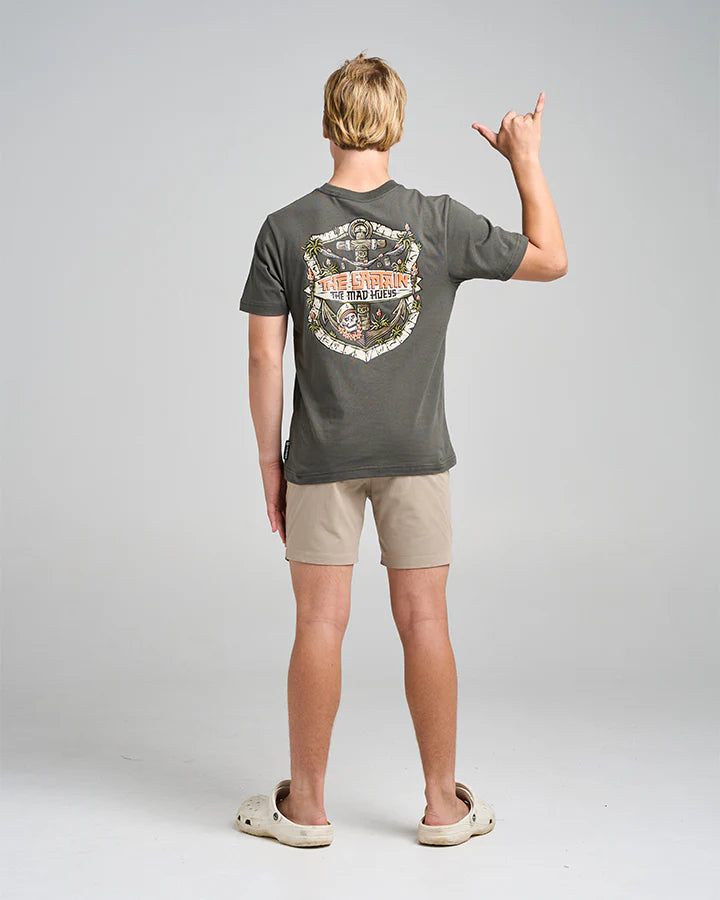 The Mad Hueys The Tiki Captain Short Sleeve Tee