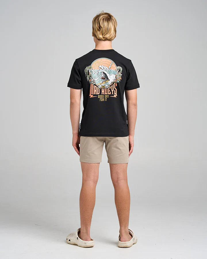 The Mad Hueys Tropic Frothin Club Short Sleeve Tee