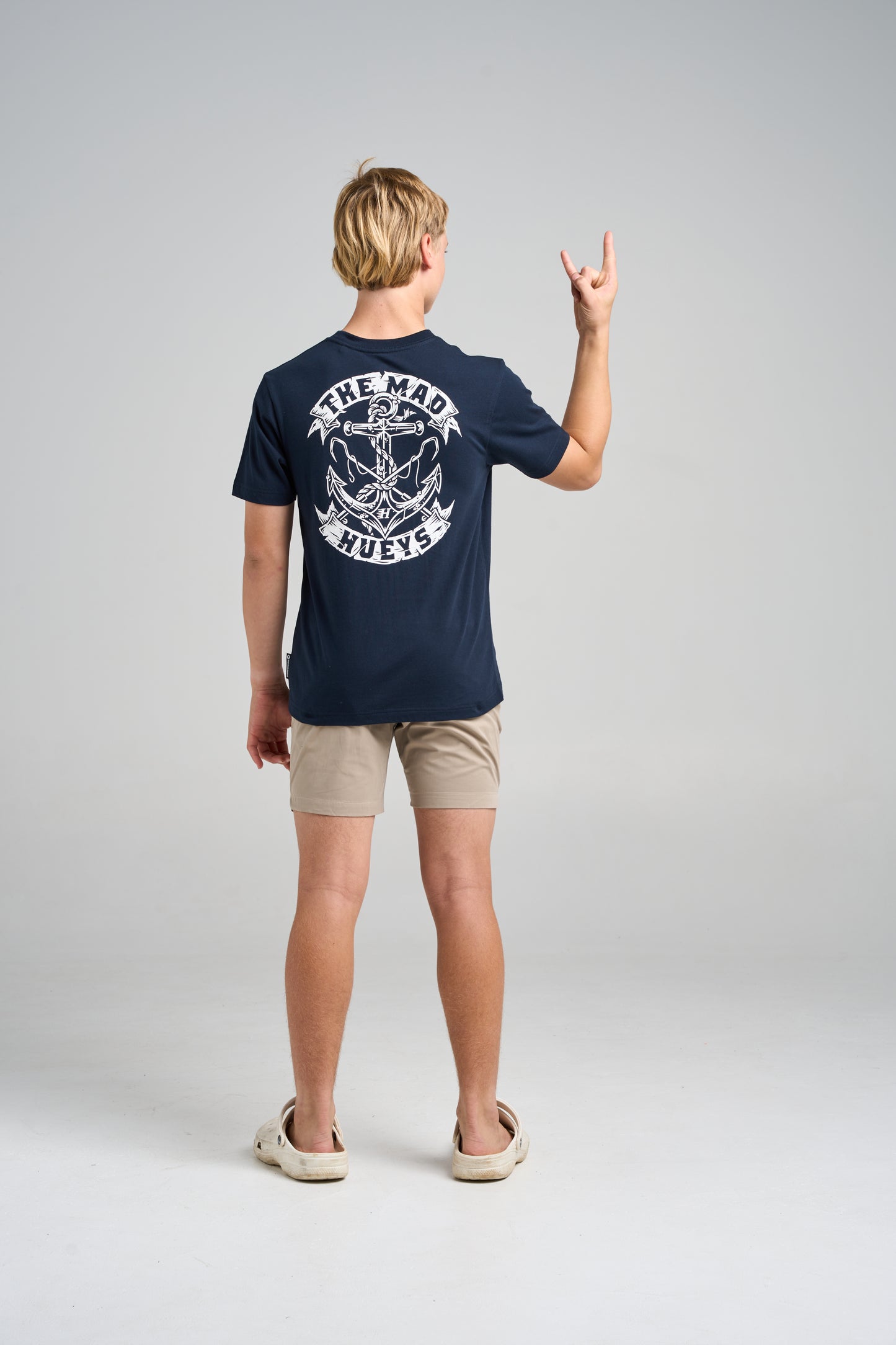 The Mad Hueys Drop Anchor Short Sleeve Tee