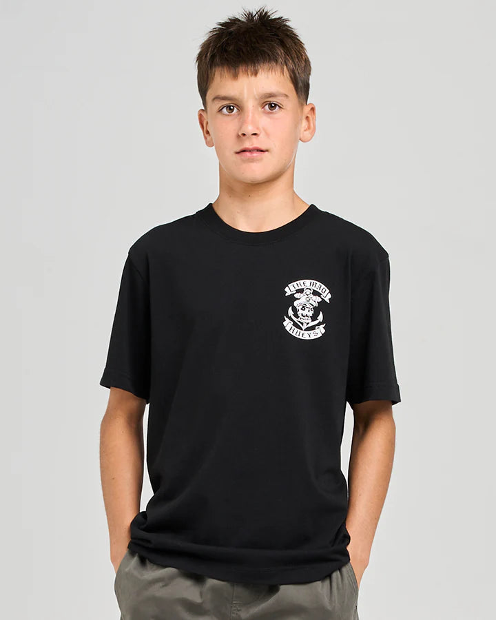Mad Hueys Sailor Anchor Tee Black