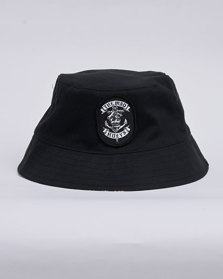 Mad Hueys Reversible Bucket Hat Sailor Anchor