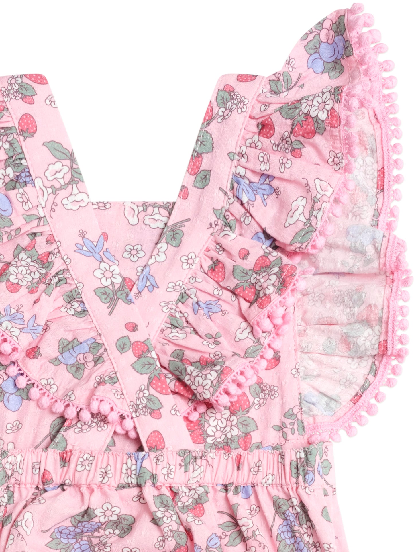 Huxbaby Strawberry Garden Playsuit