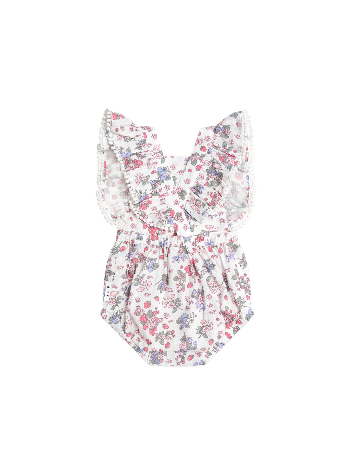 Huxbaby Stawberry Garden Playsuit Cream