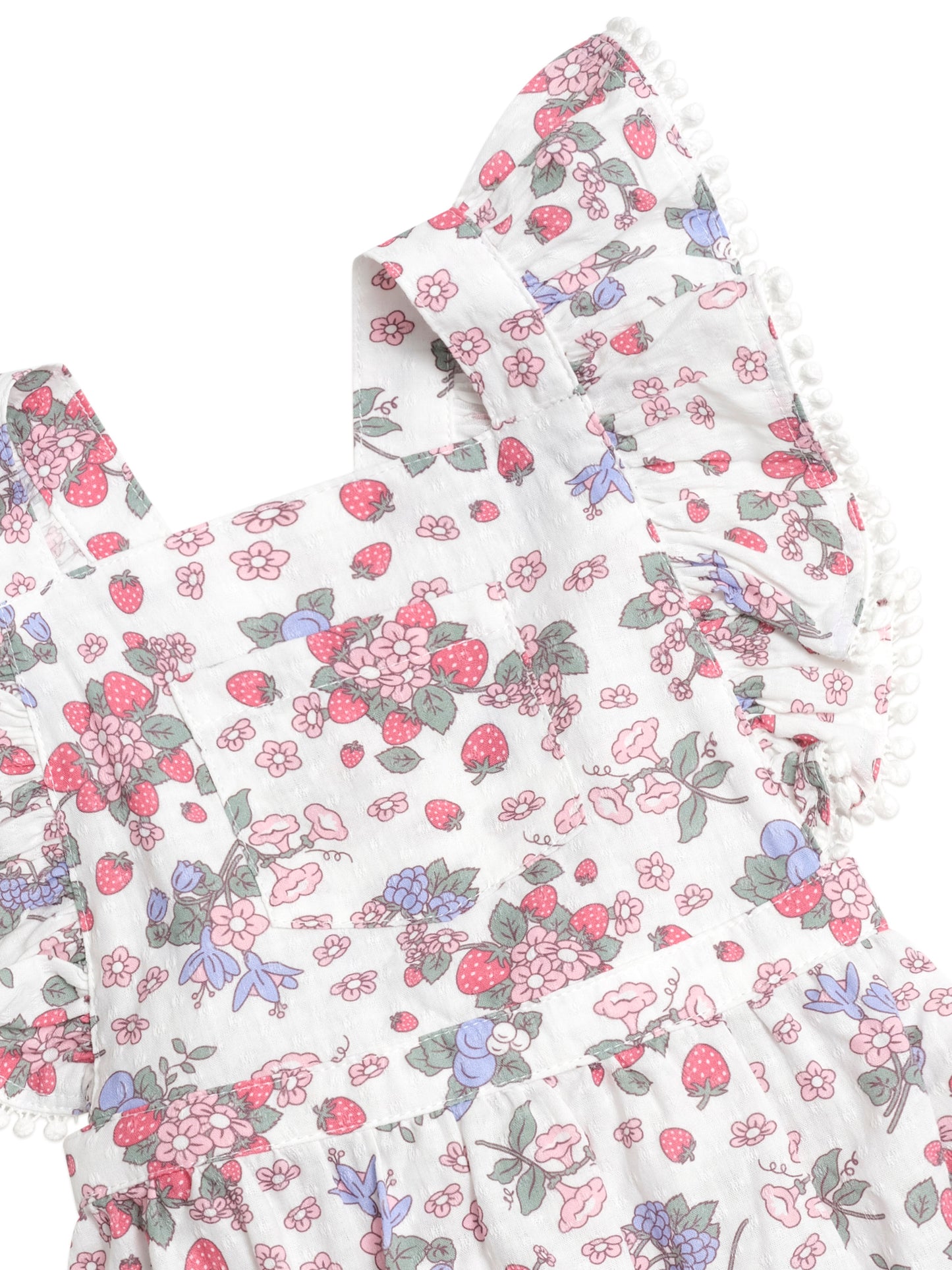 Huxbaby Stawberry Garden Playsuit Cream