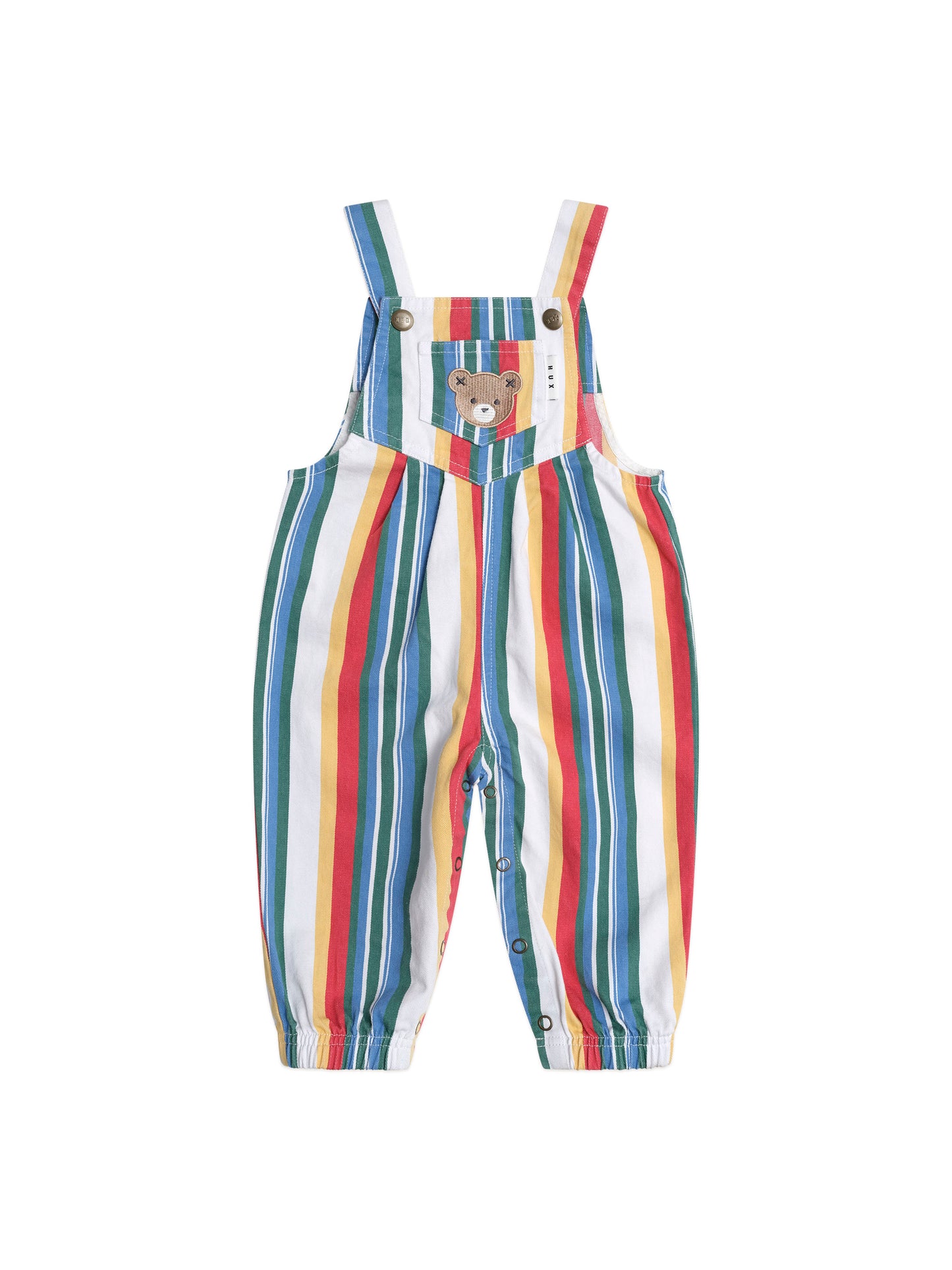 Huxbaby Vintage Stripe Overalls