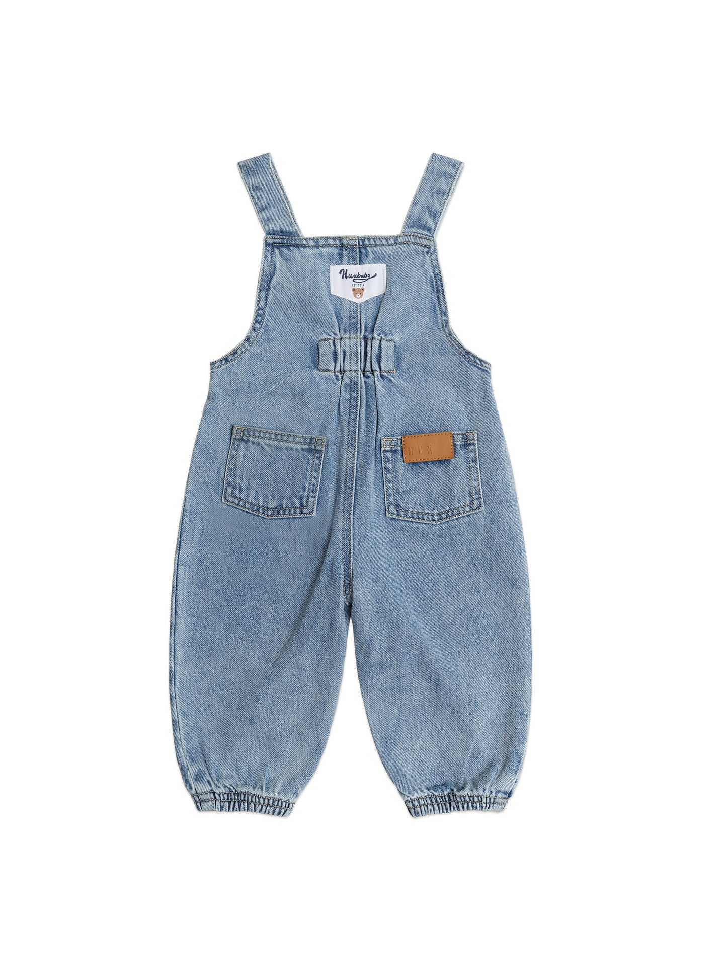 Huxbaby Dreamy Denim Huxbear Overalls