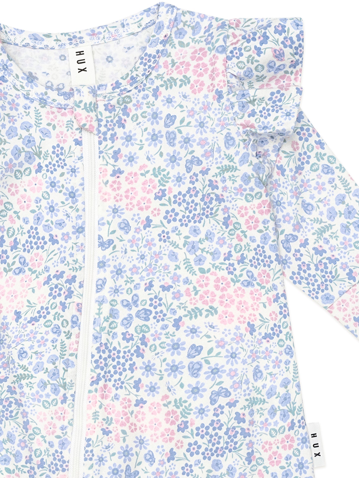 Huxbaby Flower Garden Frill Romper