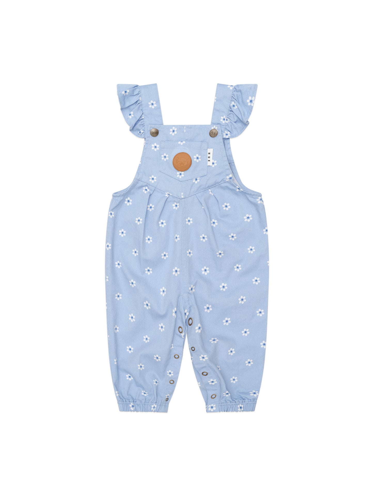 Huxbaby Ditsy Floral Frill Overall