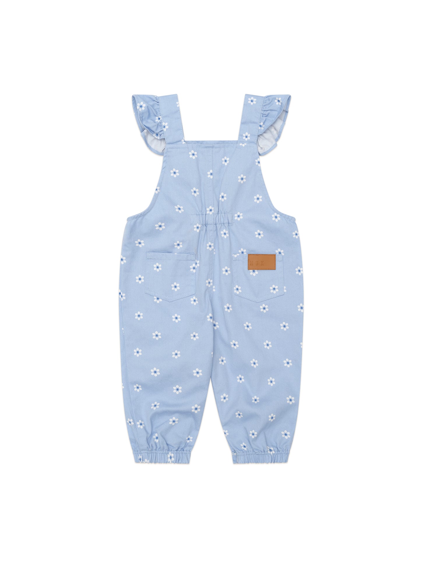 Huxbaby Ditsy Floral Frill Overall