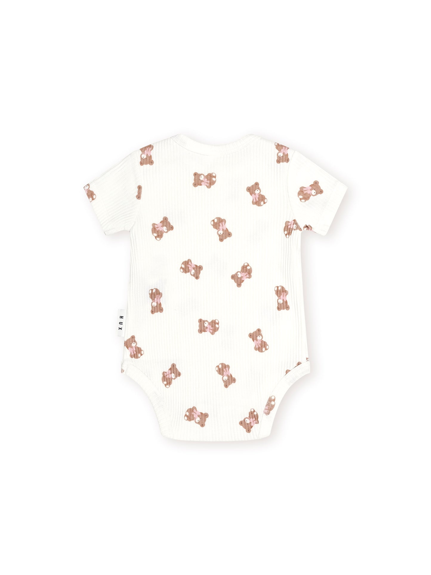 Huxbaby Tumbling Bow Huxette Short Sleeve Bodysuit