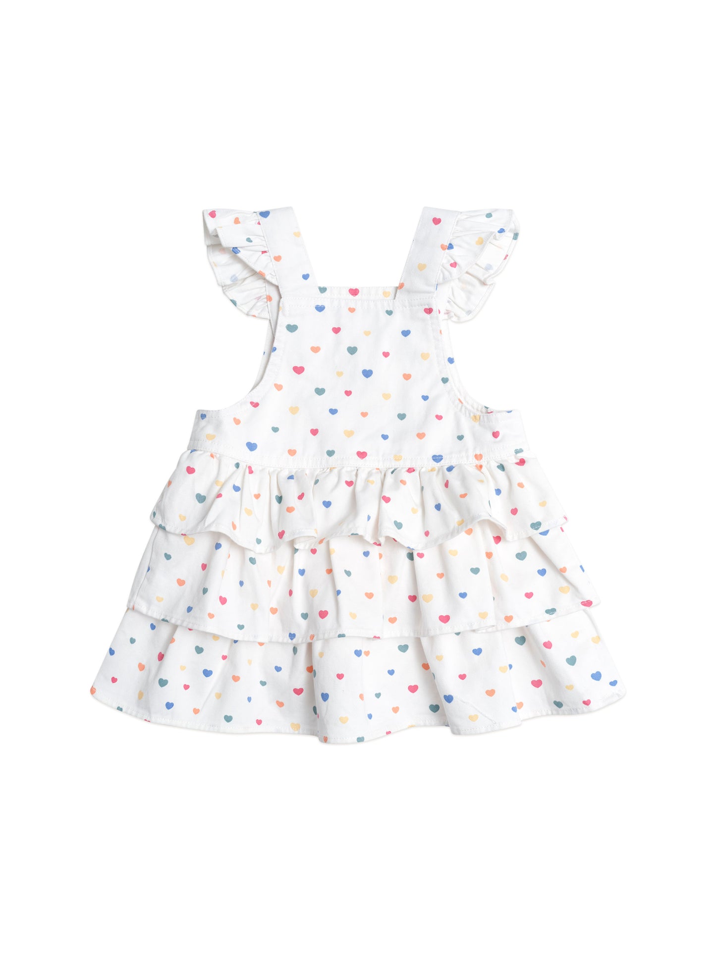 Huxbaby I Heart Cake Pinafore Dress