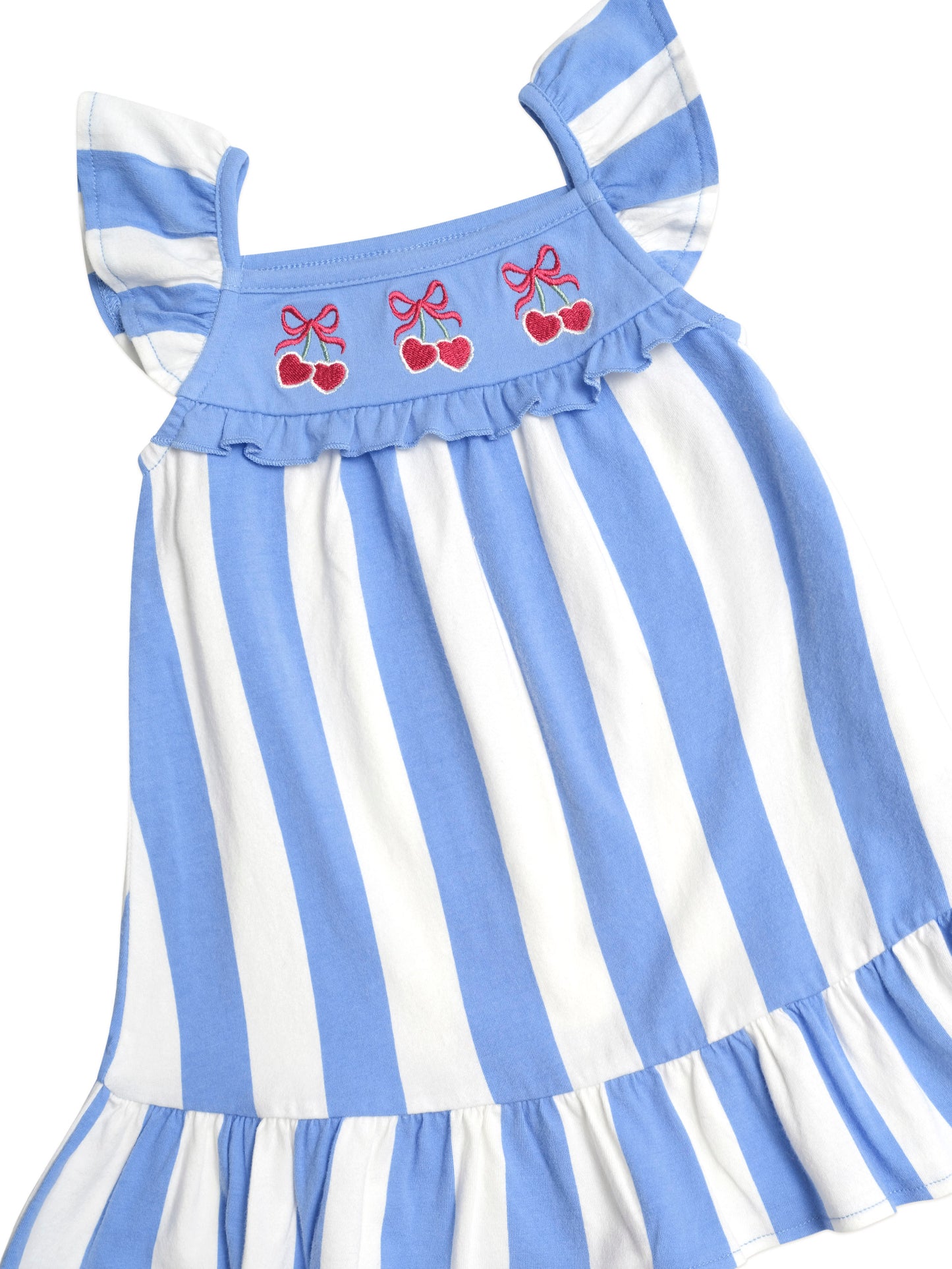 Huxbaby Seaside Cherry Stripe Dress