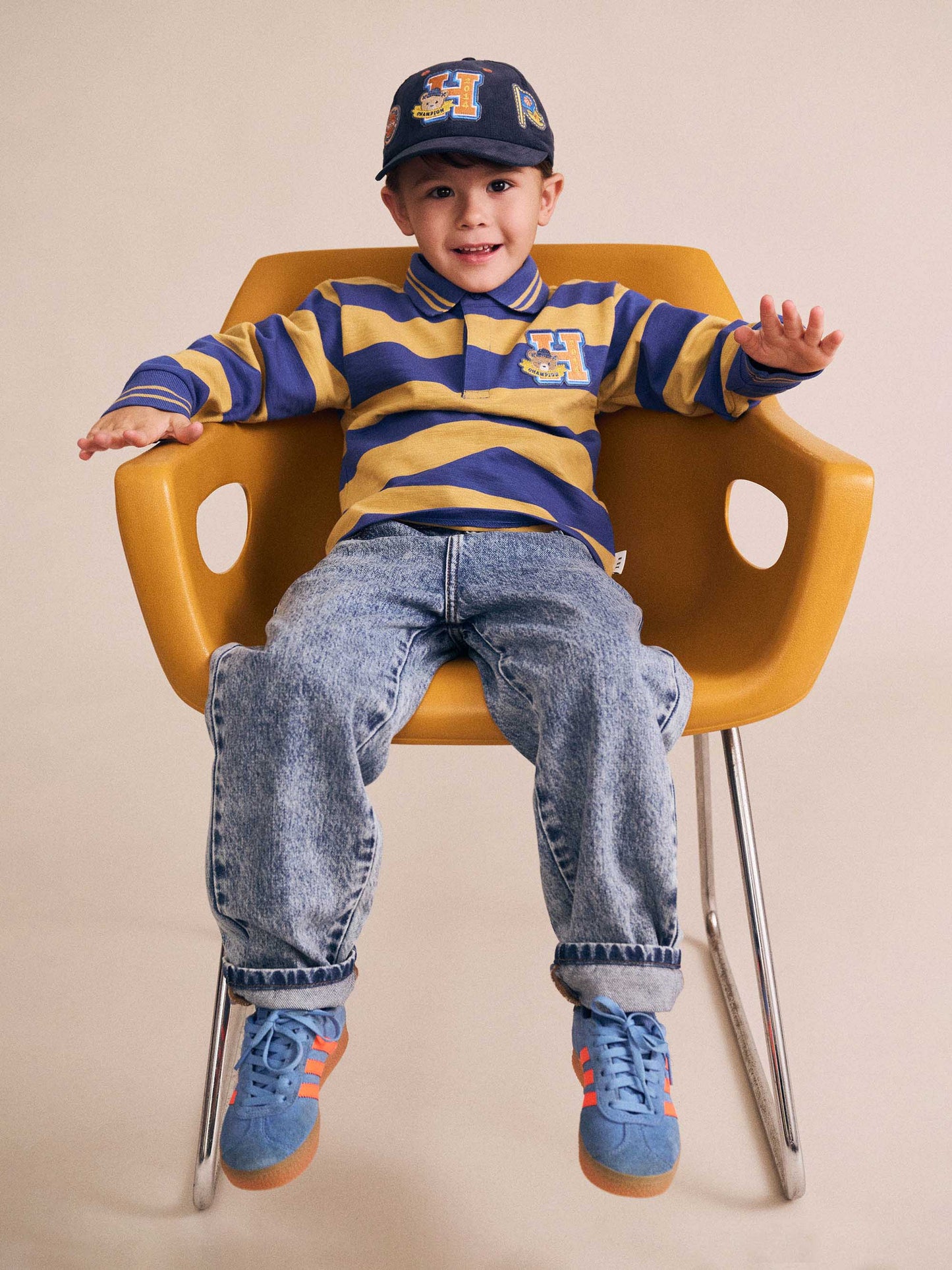Huxbaby Collegiate Hux Stripe Rugby